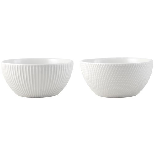 Plato hondo marca Mainstays de porcelana -6 pulgadas