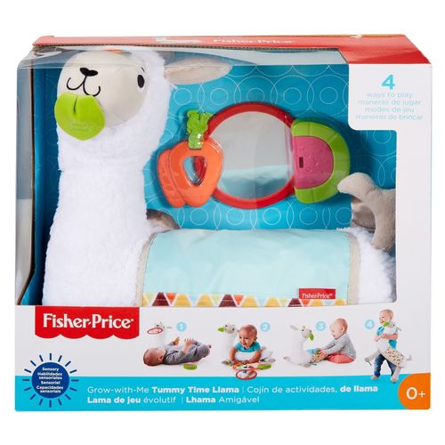 Juguete Fisher-Price cojin de actividades de llama surtido
