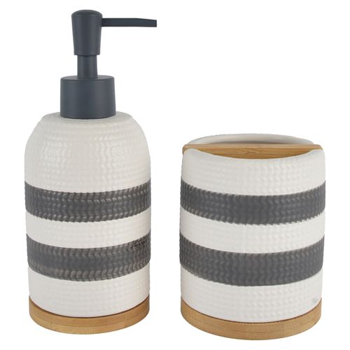 Accesorios Para Baño Mainstays De Cerámica Set 2Uds