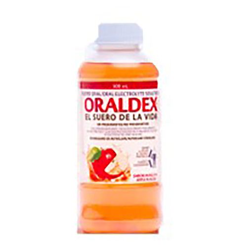 Suero Oral Oraldex Sabor A Manzana - 500 ml