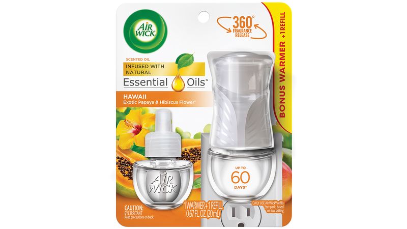 Air Wick Aceite perfumado Gadget avanzado, (paquete de 4) - VIRTUAL MUEBLES