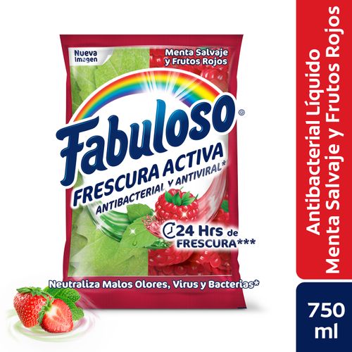 Desinfectante Multiusos Fabuloso Antibacterial Fusión Perfecta - 750 ml