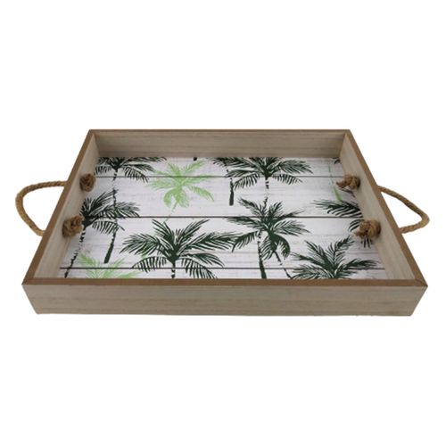 Mainstays Azafate Decorativo Palmeras 40X30 cm