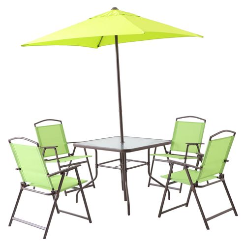 Juego Plegable D Acer 6Pc Cn Sombri Verd