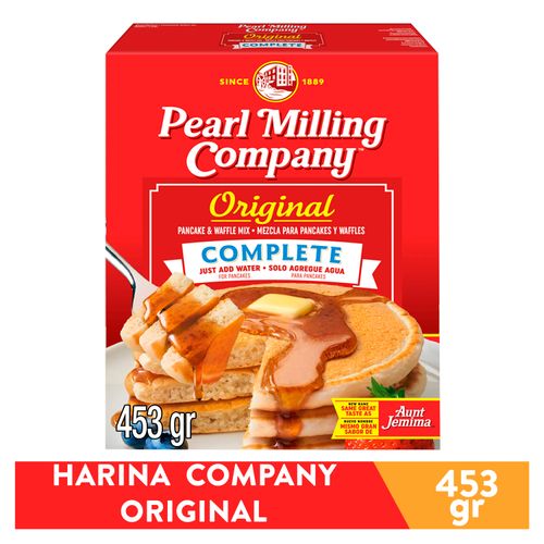 Mezca Para Pancakes Y Waffles Pearl Milling Company Complete Original - 453g