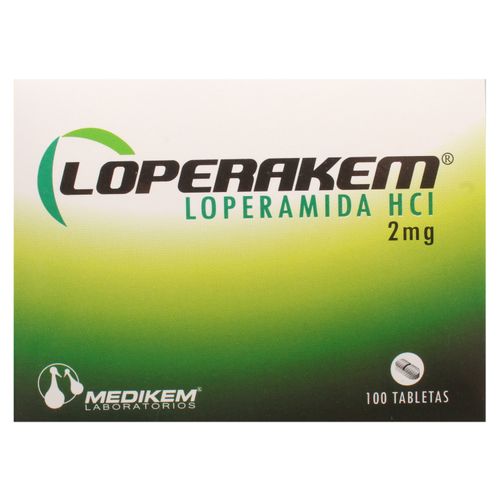 Loperakem 100 Tabletas - Precio indicado por tableta