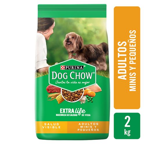 Alimento Perro Adulto Purina Dog Chow Minis y Pequeños -2kg