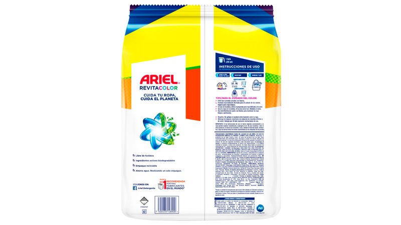 Comprar Detergente En Polvo Ariel Revitacolor - 3,7kg