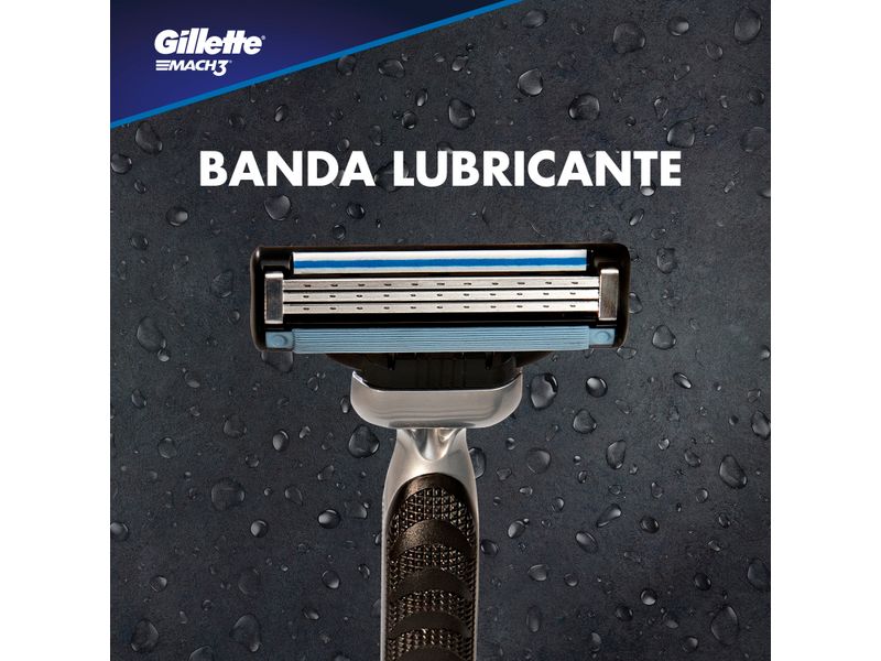 Kit-M-quina-Para-Afeitar-Recargable-Gillette-Mach3-1-Unidad-Repuestos-2-Unidades-6-15667