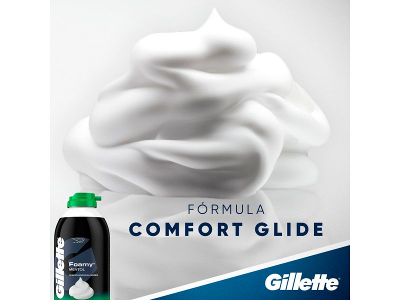 Espuma-Para-Rasurar-marca-Gillette-Foamy-Mentol-Refrescante-179-ml-5-15663