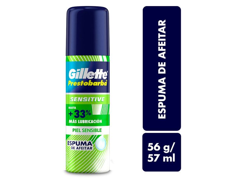 Espuma-Para-Rasurar-marca-Gillette-Prestobarba-Sensitive-Para-Piel-Sensible-155-ml-3-13282