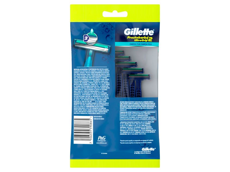 Rasuradoras-Desechables-marca-Gillette-Prestobarba2-UltraGrip-10-Uds-7-15743