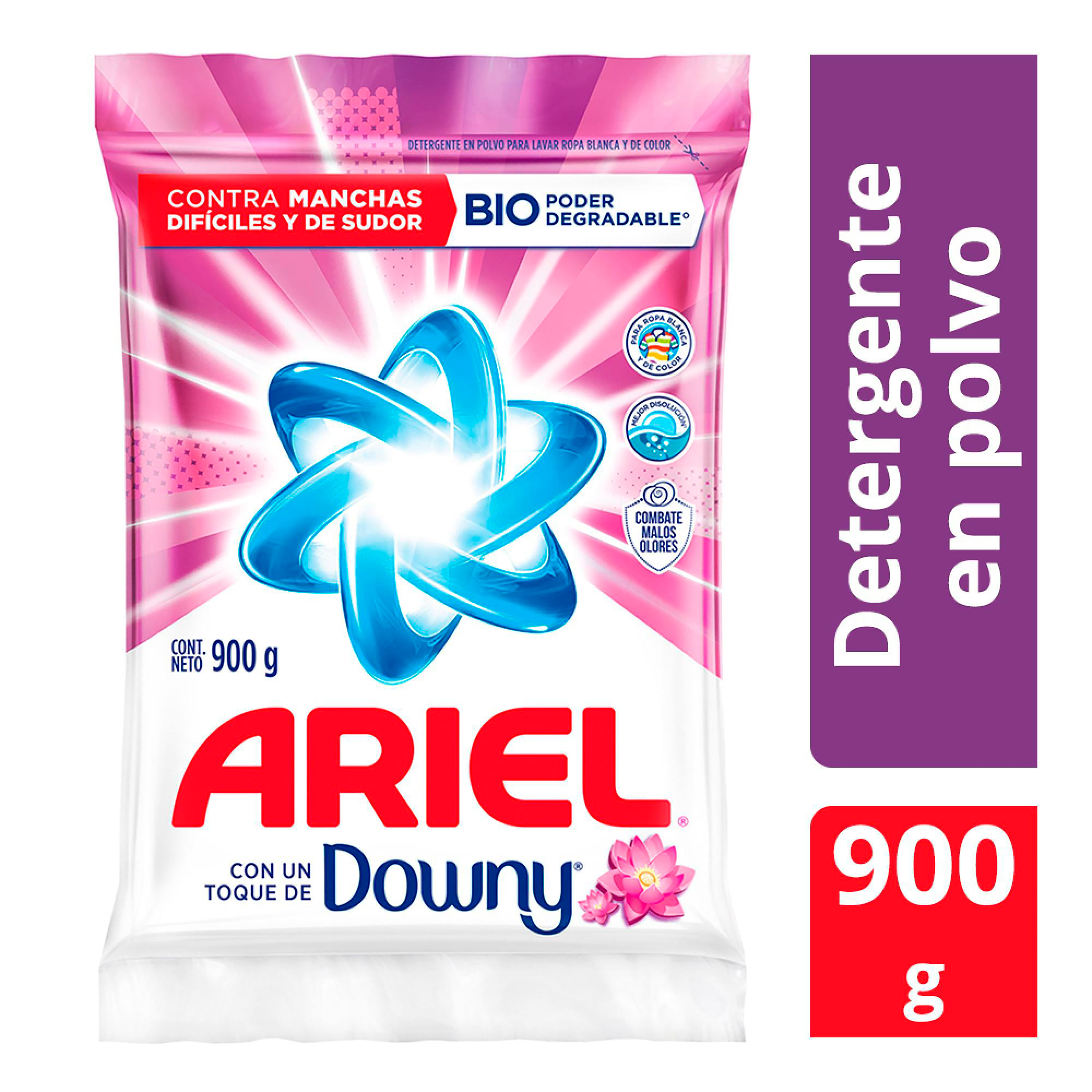 Detergente Polvo Ariel Downy 800g - Ariel