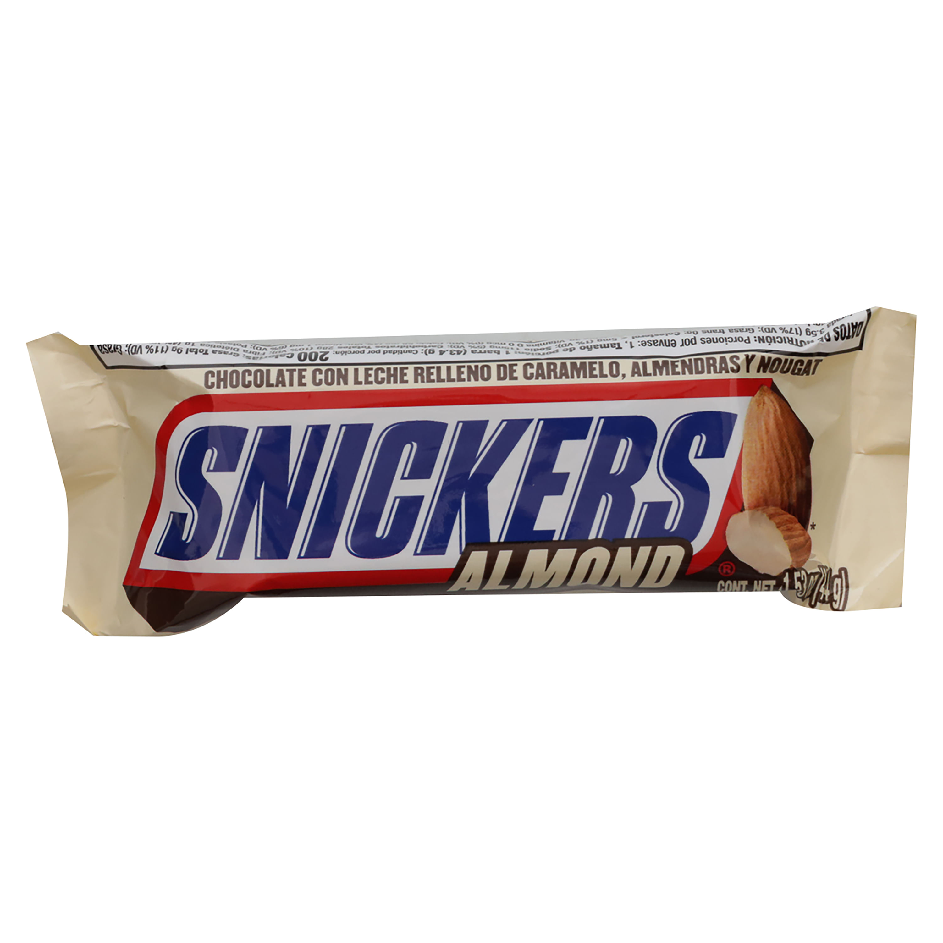 Comprar Chocolate Snickers Almond - 43 g | Walmart Salvador