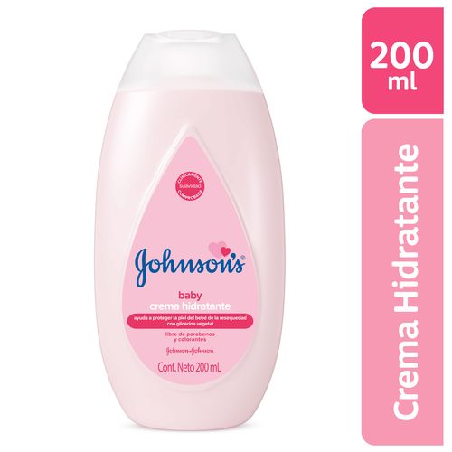 Crema Corporal para bebé Johnson's Original -200 ml