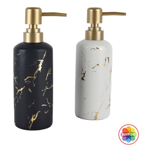 Dispensador De Jabón Marca Mainstays Con Diseño Moderno Gold