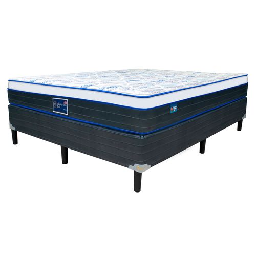 Cama Masterbed Matrimonial, One Pillow, confort Firme y Suave