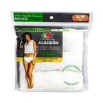 Bikini-Marca-Fruit-Of-The-Loom-para-Dama-Color-Blanco-3-Pack-Talla-6-1-36390