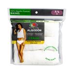 Bikini-Marca-Fruit-Of-The-Loom-para-Dama-Color-Blanco-3-Pack-Talla-7-1-36391