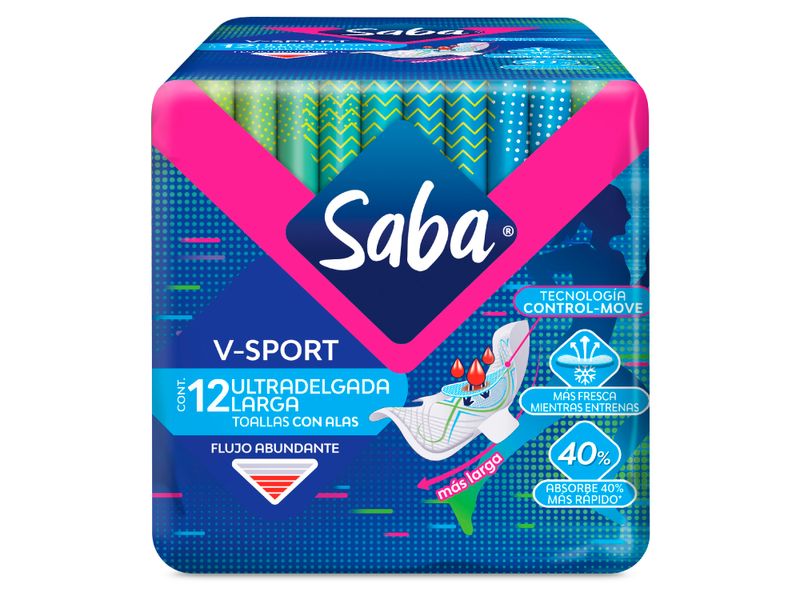 Toallas-Femeninas-Marca-Saba-V-Sport-Ultradelgada-Larga-Flujo-Abundante-12Uds-1-6416