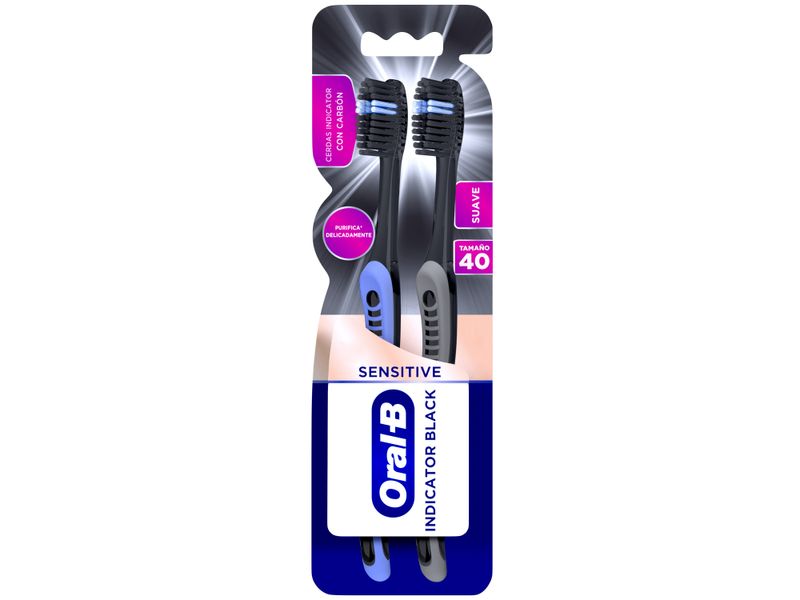 Cepillo-Dental-Marca-Oral-B-Indicator-Black-Charcoal-Suave-2Uds-2-33451