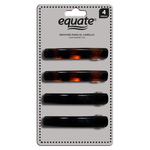 Broches Para El Cabello Equate 4 Piezas