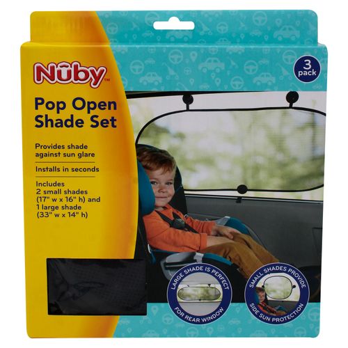 Protector Para Sol Marca Nuby Para Ventana De Carro