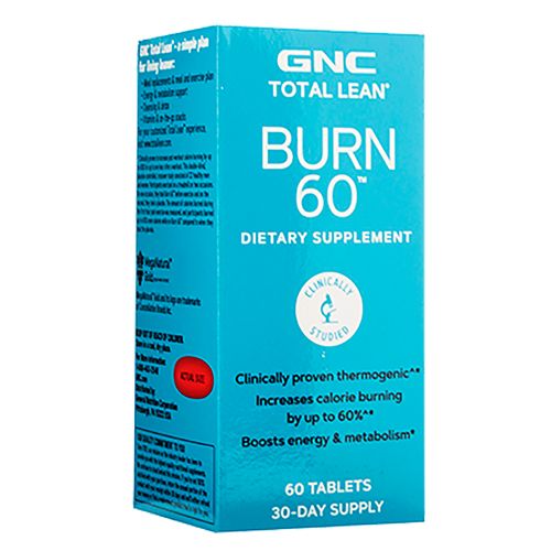 Total Lean Gnc Burn 60 - 60 Tabletas