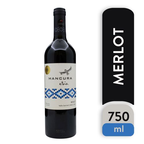 Vino Mancura Etnia Merlot - 750 ml