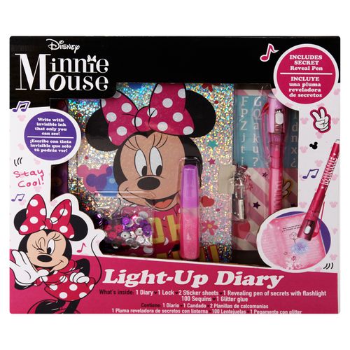 Diario Berry Hip Light Up Minnie