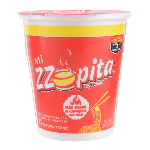 Sopa Mizzopita Camaron Con Chile - 64 g