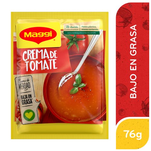 Crema Maggi De Tomate Sobre - 76g