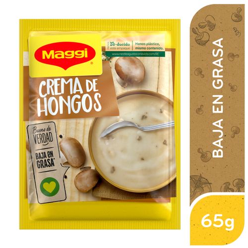 Crema Maggi De Hongos Sobre - 65g