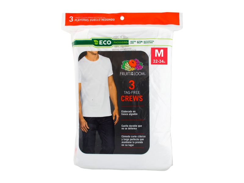 Playera-Marca-Fruit-Of-The-Loom-Cuello-Redondo-Color-Blanco-3-Pack-Talla-M-1-36402