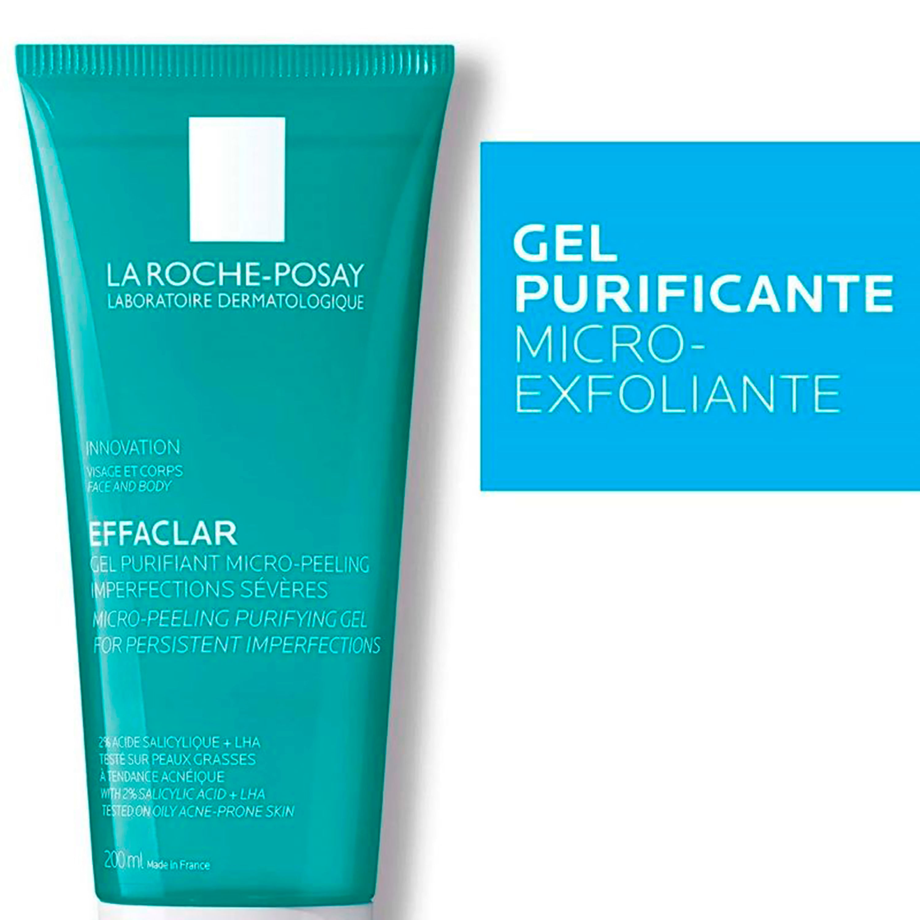 Comprar Gel Limpiador Facial La Roche Posay Purificante Effaclar - 200ml