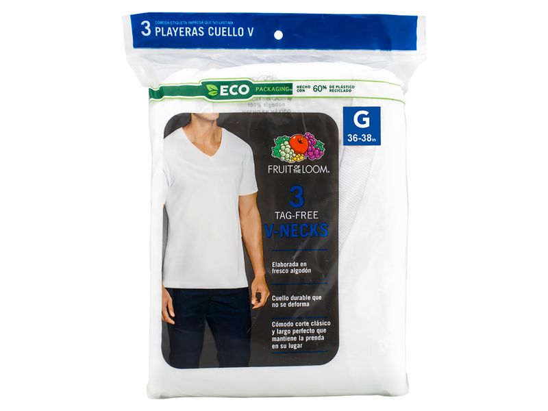 Playera-Marca-Fruit-Of-The-Loom-Cuello-V-Color-Blanco-3-Pack-Talla-L-1-36407
