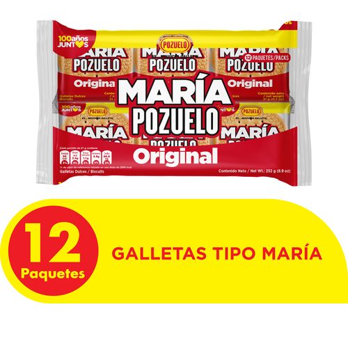 Galletas María Pozuelo Original -252 g