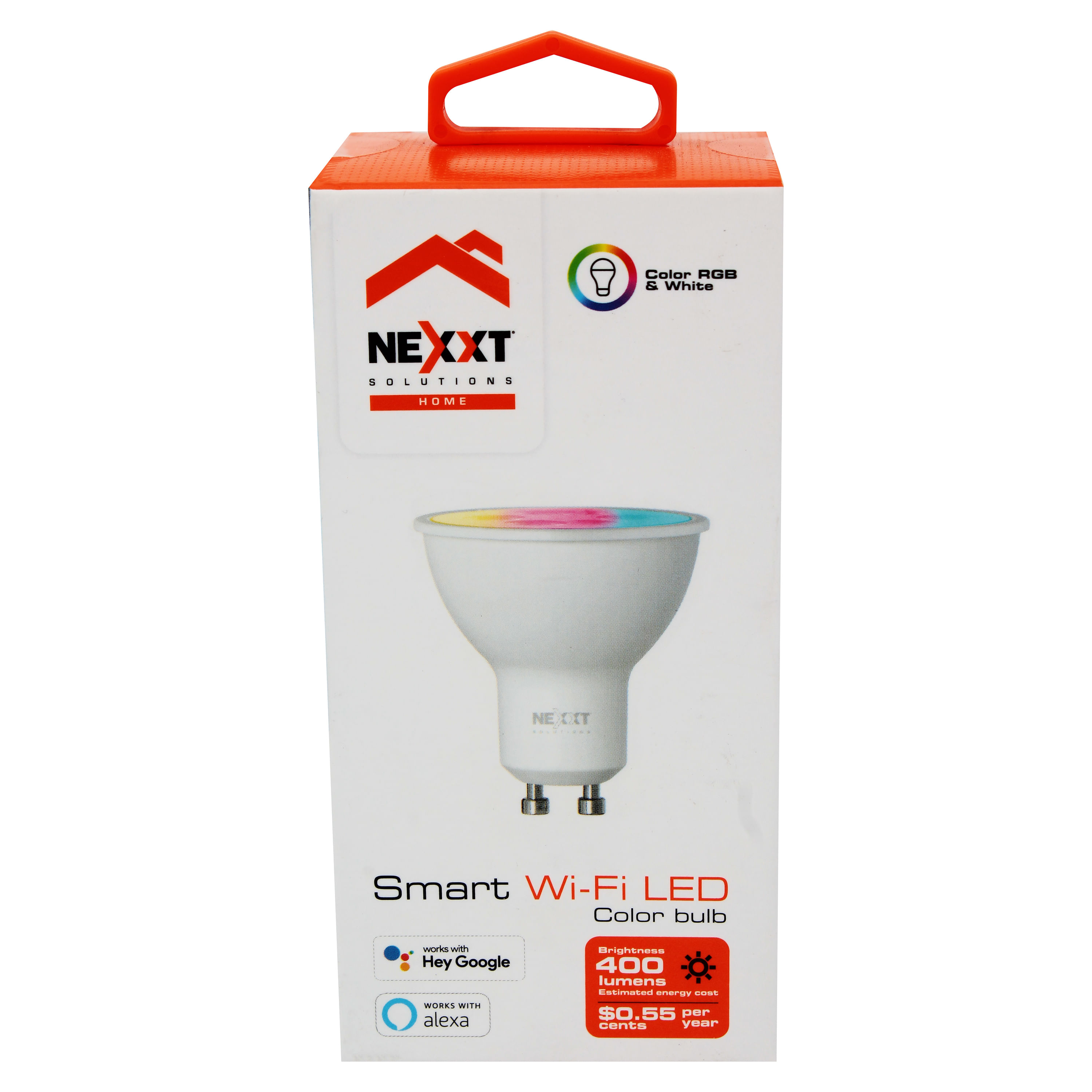 Unotec Bombilla LED WiFi 5W RGB GU10 Compatible con Alexa y Google home