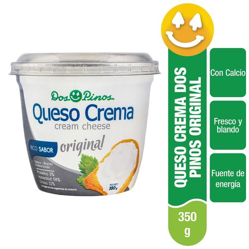 Queso Crema Dos Pinos Original - 350 g