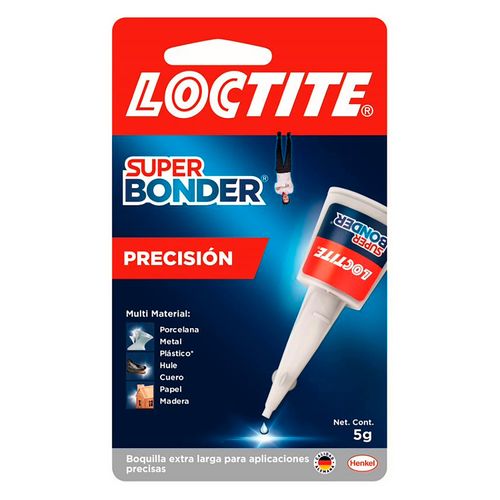 Pegamento Instantáneo  Loctite Super Bonder Precisión - 5 g