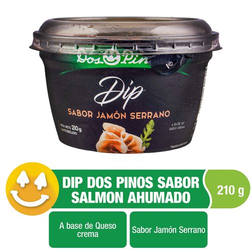 Dip Dos Pinos Sabor Jamón Serrano - 210g