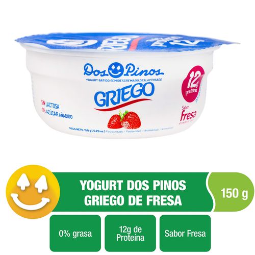 Comprar Yogurt Dos Pinos Deligurt Batido De Fresa, Semidescremado Con  Probióticos - 125g