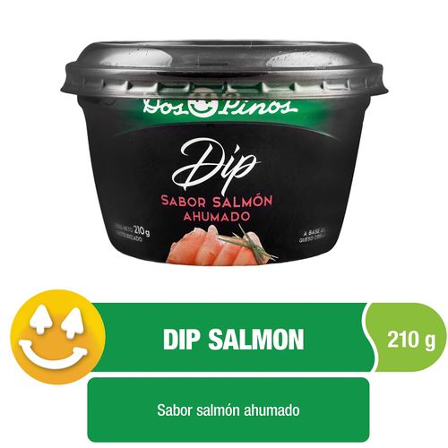Dip Dos Pinos salmón ahumado - 210 g