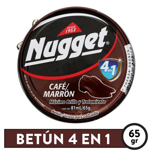 Betún Nugget Pasta Café - 65 g