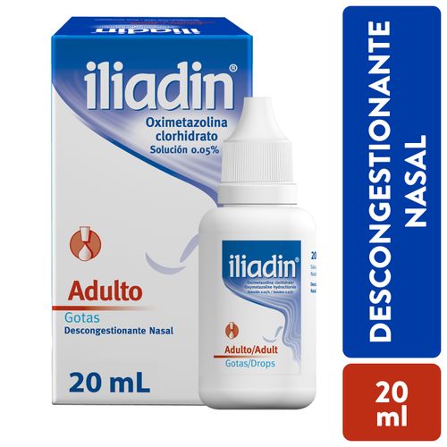 Afrin Descongestionante Nasal Adultos Oxitemazolina 0.05% Bayer Gotas x 15  ml