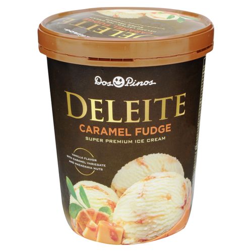 Helado Dos Pinos Deleite Caramelo Fud - 565 g 19,9 oz