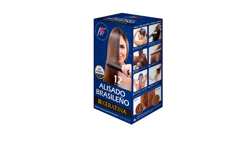 Alisado brasileño online pasos