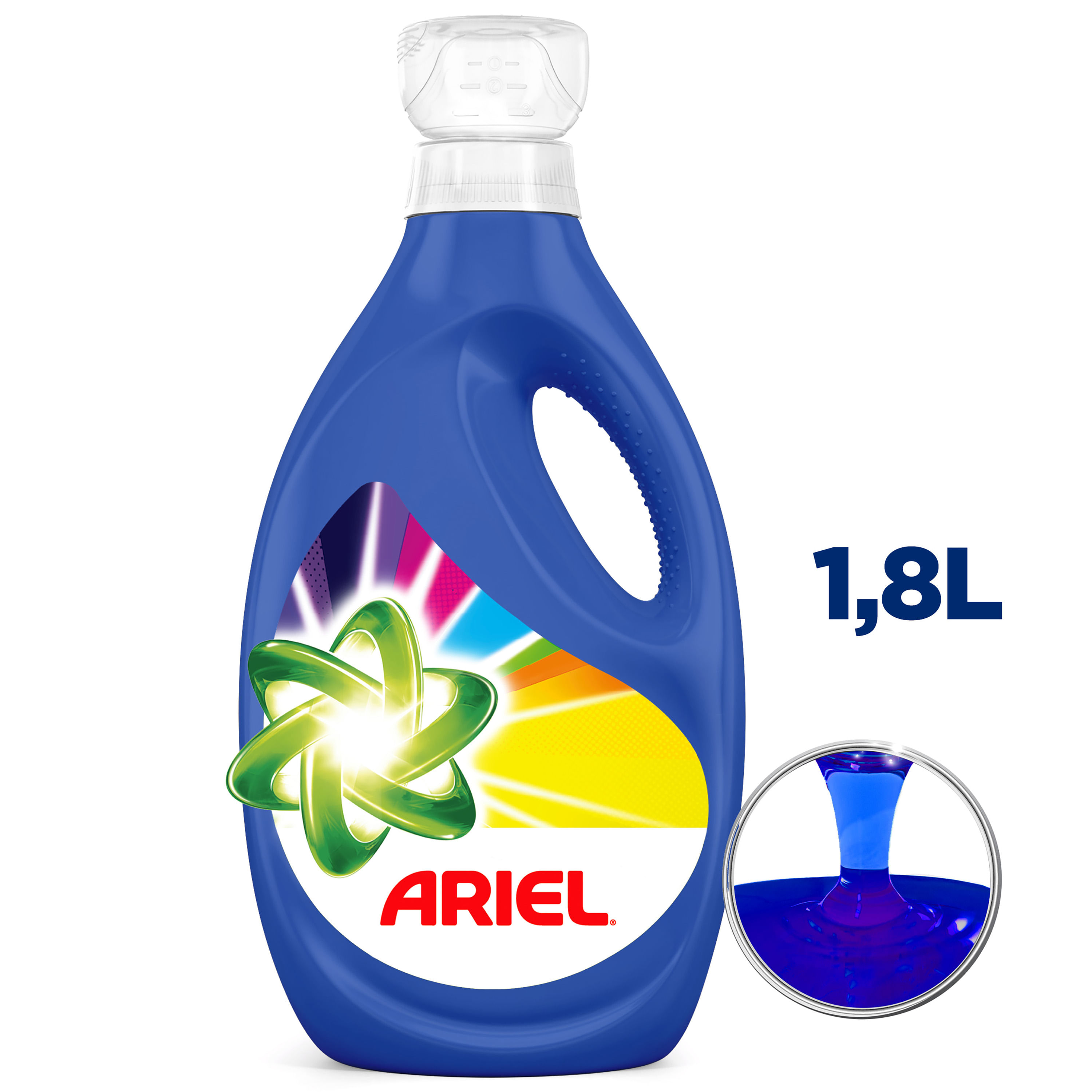 Detergente líquido Ariel revitacolor 5 l