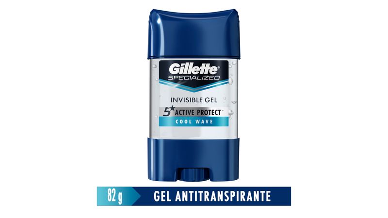 Desodorante Gillette Cool Wave En Gel Para Caballero 82 Gr