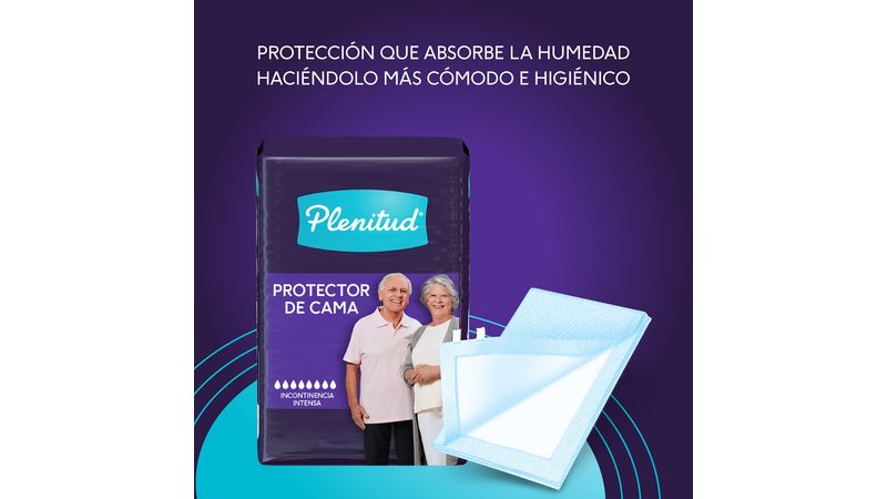 Comprar Protectores De Cama Plenitud 60/90cm Unisex Incontinencia Intensa -  10 Unidades